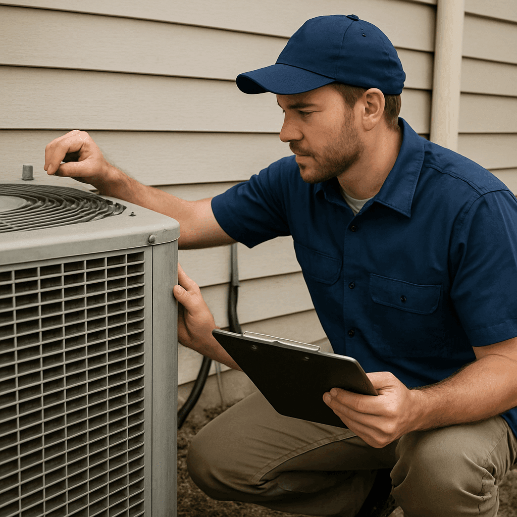 Air Conditioner Outside Unit Frozen Pipe